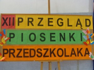 XII Przegląd Piosenki Przedszkolaka / 5.03.2019 r.